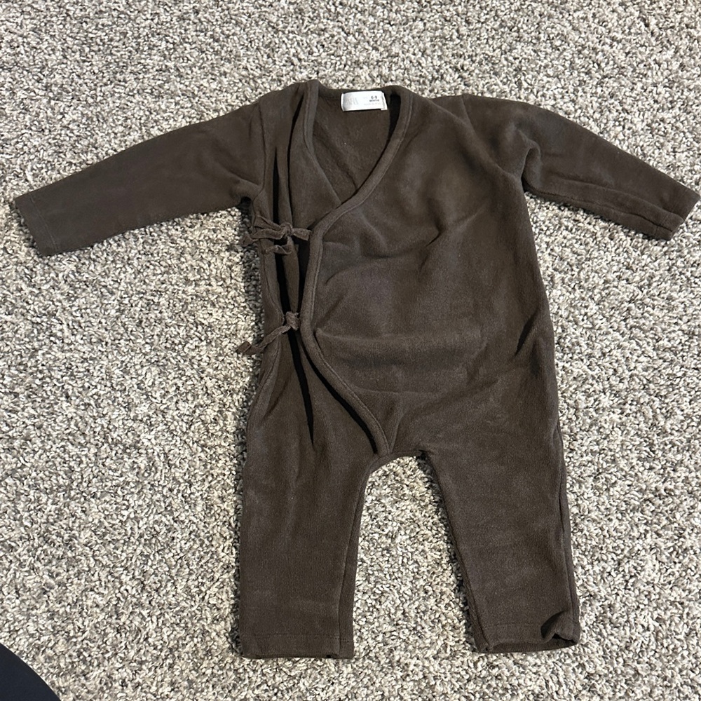 Zara Brown Kids One Piece